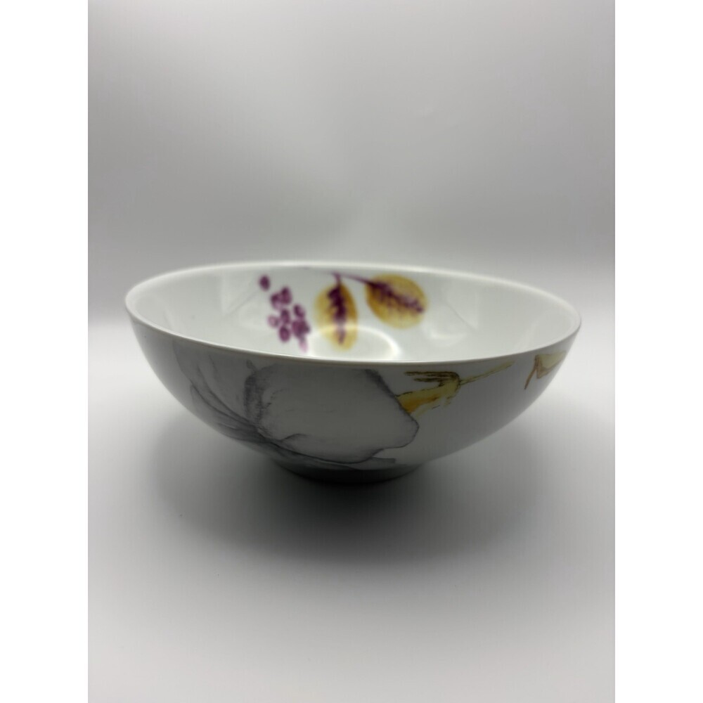 Mikasa “Aliza Gris” Bowl Made In Portugal Microwave/Dishwasher Safe